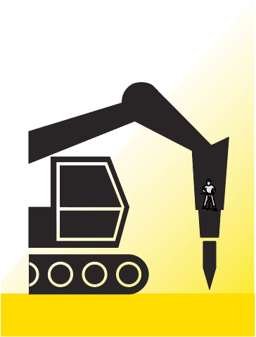 Hydraulic Demolition hammers