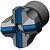 Cross bit taper 2 (4°46) - 60mm