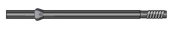 Drill rod R25 - H25x108 / 3660