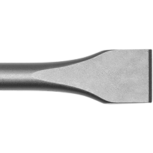 Wide scaling chisel H19x100 with recess / 60x300
