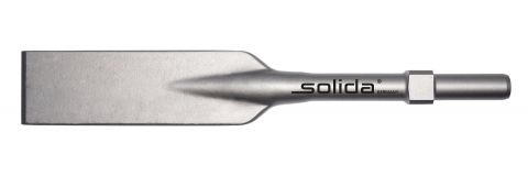 Digging chisel Ø27x80 collar sq. 34 / 75x400