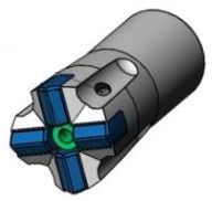 Cross bit taper 2 (4°46) - 32mm