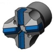 Cross bit taper 2 (4°46) - 70mm