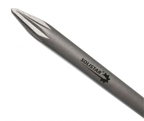SOLISTAR® Bull point Hex.30 with grooves, Ø24x55 / 400